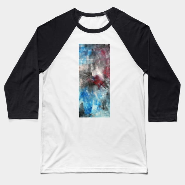 Spacial relationships Baseball T-Shirt by Margo Humphries Art